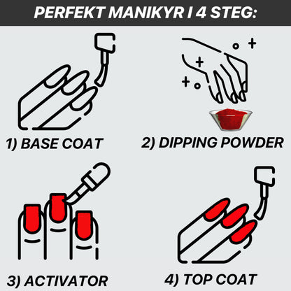 Manicista® Manikyr Set (4 färger)